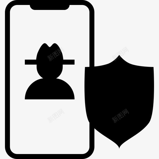 间谍防病毒守卫图标svg_新图网 https://ixintu.com 优化 保护 填充 守卫 安全 搜索引擎 间谍 防病毒