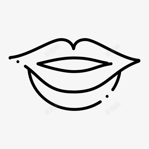 嘴唇嘴巴网络界面2月系列v4图标svg_新图网 https://ixintu.com 2月 v4 嘴唇 嘴巴 界面 系列 网络