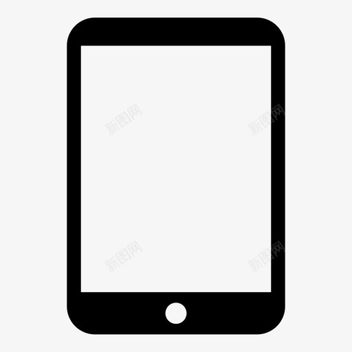 平板电脑设备ipad图标svg_新图网 https://ixintu.com 屏幕 平板电脑 设备