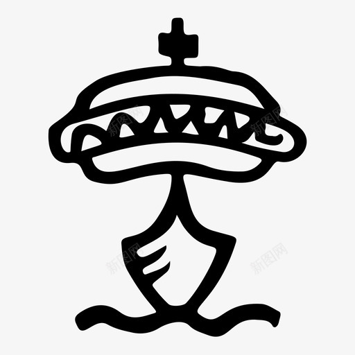 热狗箭食物图标svg_新图网 https://ixintu.com 主题 海盗 热狗 食物
