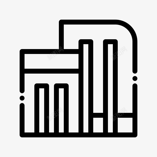 建筑物城市景观10线性图标svg_新图网 https://ixintu.com 城市 建筑物 景观 线性