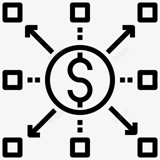 成本分配金钱图标svg_新图网 https://ixintu.com 份额 分配 奖金 微观 微观经济 成本 经济学 金钱