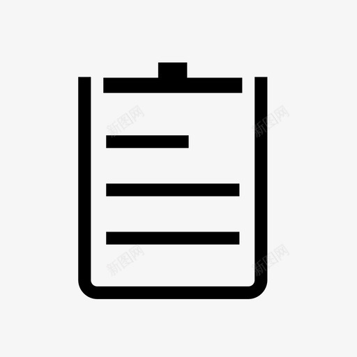 购物单svg_新图网 https://ixintu.com 购物单