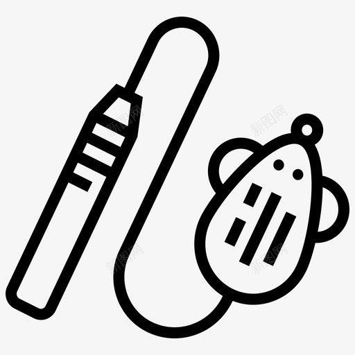 玩具宠物店71线性图标svg_新图网 https://ixintu.com 宠物 玩具 线性