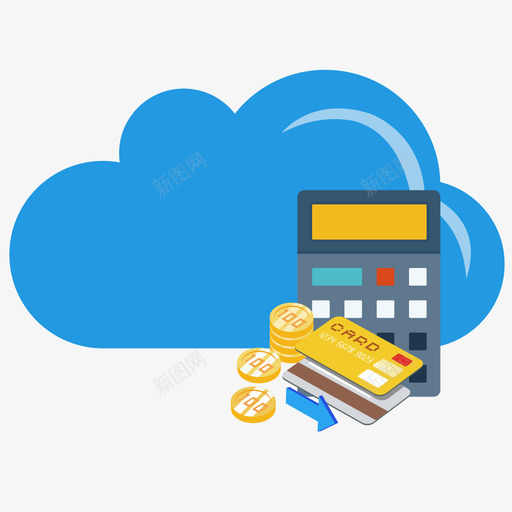 app_A00_财务管理_1svg_新图网 https://ixintu.com app_A00_财务管理_1