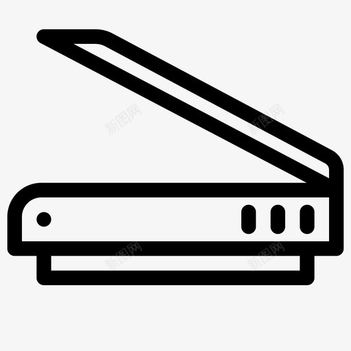 扫描仪计算机复印机图标svg_新图网 https://ixintu.com 复印机 扫描仪 硬件 线路 计算机