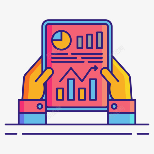 搜索引擎优化报告营销技术线性颜色图标svg_新图网 https://ixintu.com 优化 技术 报告 搜索引擎 线性 营销 颜色