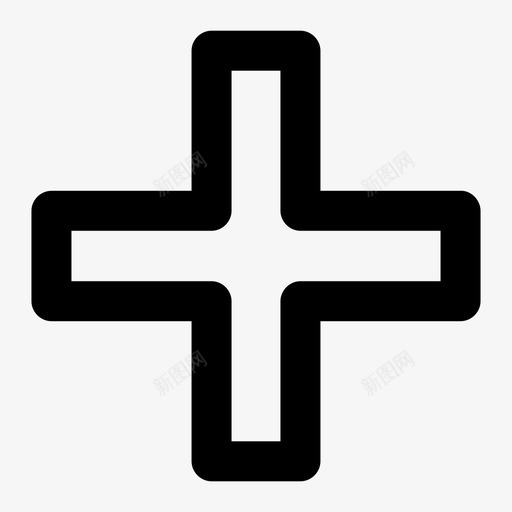 医院add诊所图标svg_新图网 https://ixintu.com 医疗保健 医院 图标 基本 尺寸 所有 诊所