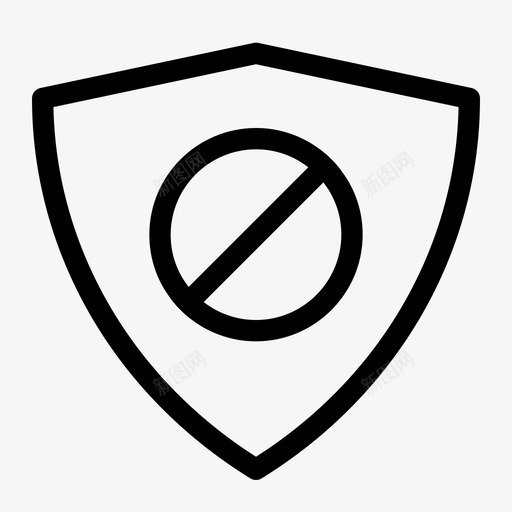 保护破损注意危险图标svg_新图网 https://ixintu.com 保护 危险 安全 注意 破损 防护