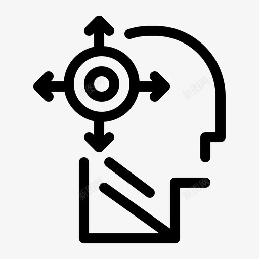 头脑转变你自己图标svg_新图网 https://ixintu.com 2月 v5 你自己 头脑 收集 界面 网络 转变