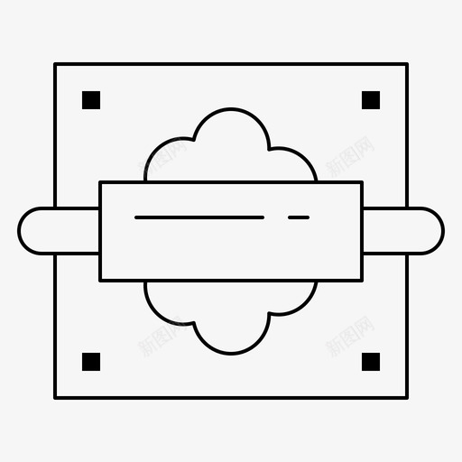 擀面杖面包厨房图标svg_新图网 https://ixintu.com feb v6 web 厨房 擀面杖 界面 系列 面包