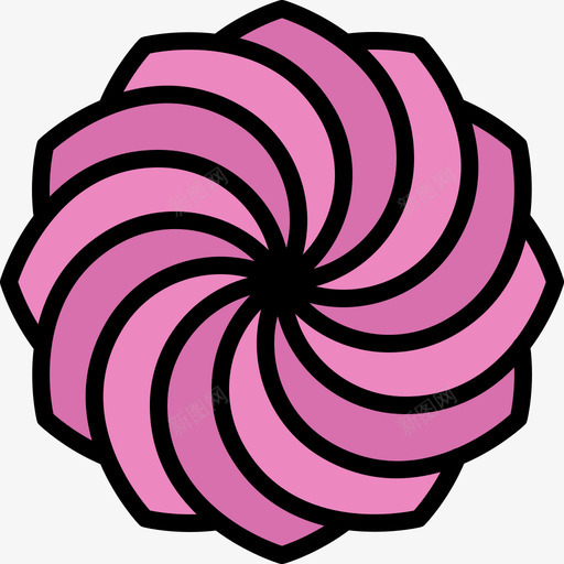棉花糖糖果19彩色图标svg_新图网 https://ixintu.com 彩色 棉花糖 糖果