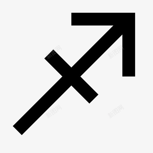射手座占星术十二宫图标svg_新图网 https://ixintu.com 十二 占星术 射手
