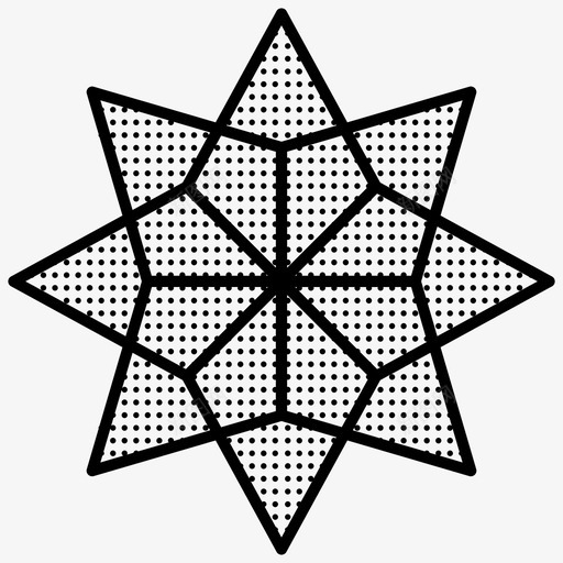 形状几何体星形图标svg_新图网 https://ixintu.com 几何体 几何图形 形状 星形