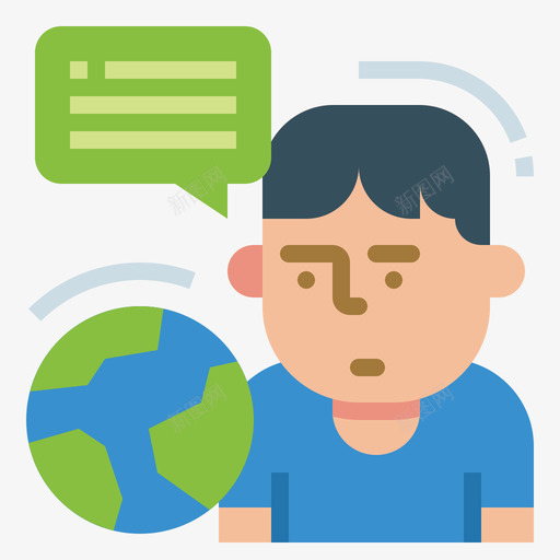 社区seo117扁平图标svg_新图网 https://ixintu.com seo 扁平 社区