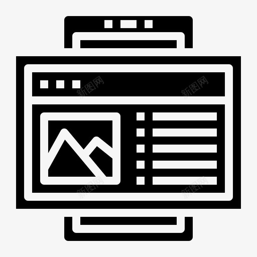 网站移动接口6固态图标svg_新图网 https://ixintu.com 固态 接口 移动 网站