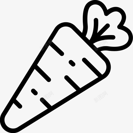 胡萝卜素食主义者14直系图标svg_新图网 https://ixintu.com 主义者 直系 素食 素食主义 胡萝卜