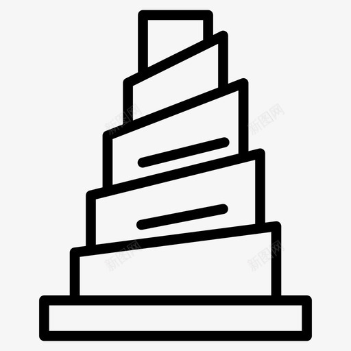 地标建筑物地点图标svg_新图网 https://ixintu.com 图标 地标 地点 度假 建筑物 房地产 标线