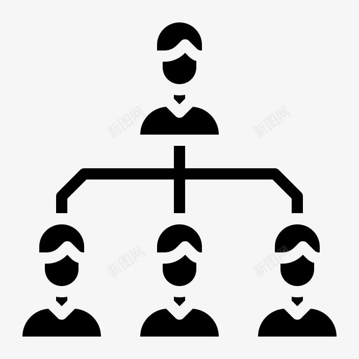 网络管理73填充图标svg_新图网 https://ixintu.com 填充 管理 网络