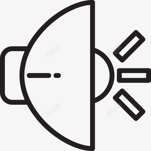 光线电影胶片1线性图标svg_新图网 https://ixintu.com 光线 电影 线性 胶片