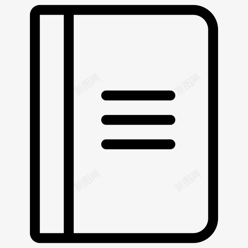 书籍小说阅读书籍图标svg_新图网 https://ixintu.com 书籍 产品 发布 图标 小说 展示 故事书 教科书 模块 线图 阅读
