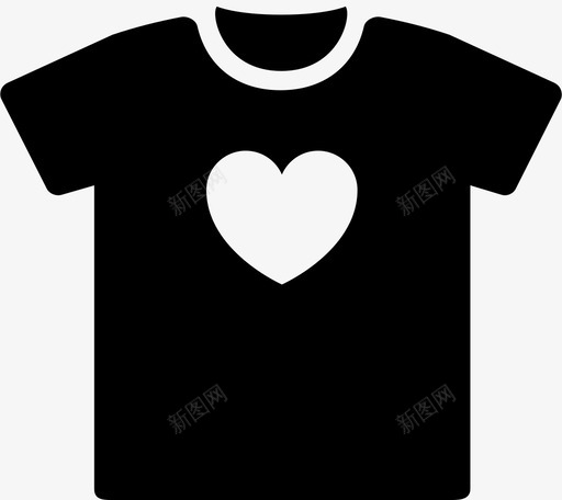 t恤服装时装图标svg_新图网 https://ixintu.com 时尚 时装 服装 着装