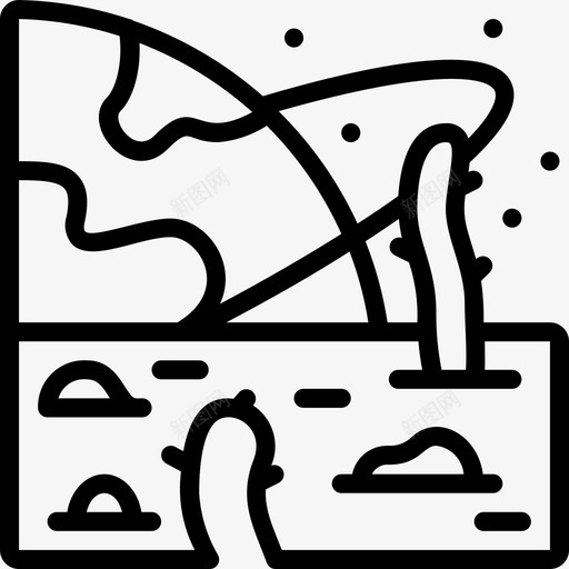 外星人外星人ufo7直线型图标svg_新图网 https://ixintu.com 外星人 直线 线型