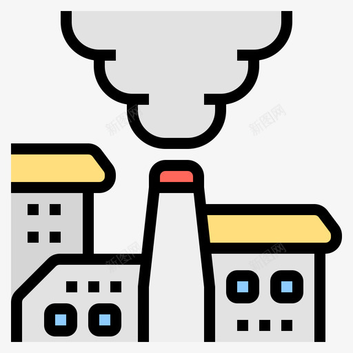 污染全球变暖11线性颜色图标svg_新图网 https://ixintu.com 全球 变暖 污染 线性 颜色