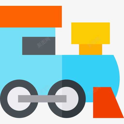 火车车辆和运输工具4辆平车图标svg_新图网 https://ixintu.com 4辆 平车 火车 车辆 运输工具