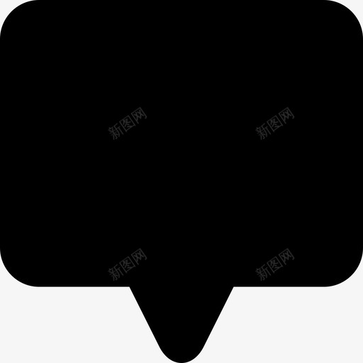 评论社交网络24已填充图标svg_新图网 https://ixintu.com 填充 社交 网络 评论