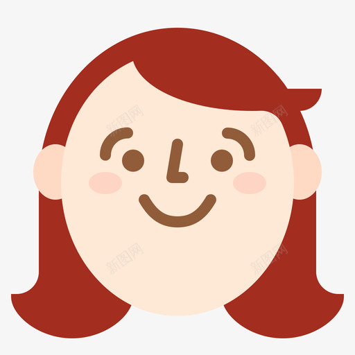 女人快乐的人2平淡图标svg_新图网 https://ixintu.com 乐的 女人 平淡 快乐