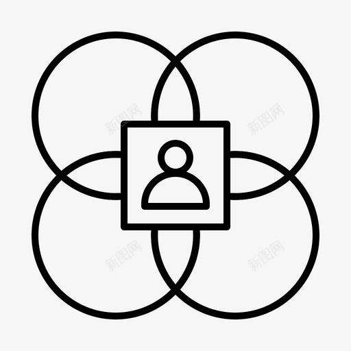 性格特征人图标svg_新图网 https://ixintu.com 人格 性格 模特 特征 生活 规律性