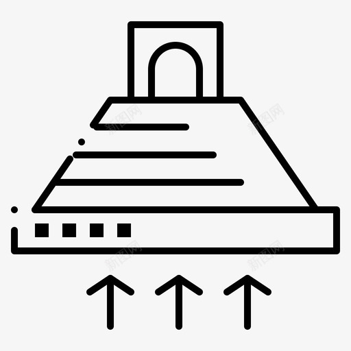 通风柜烹饪排气图标svg_新图网 https://ixintu.com 厨房 排气 收集 烟雾 烹饪 界面 通风