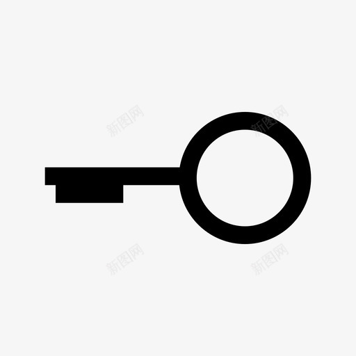 钥匙门钥匙锁图标svg_新图网 https://ixintu.com 密码 收集 钥匙