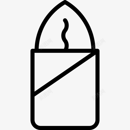 Pirozhki零食1直系图标svg_新图网 https://ixintu.com 直系 零食