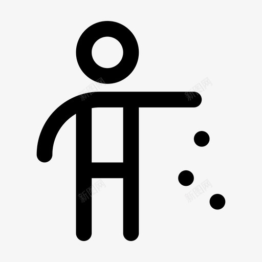 垃圾人员jumpicon污染填充线图标svg_新图网 https://ixintu.com jumpicon 人员 垃圾 填充 污染
