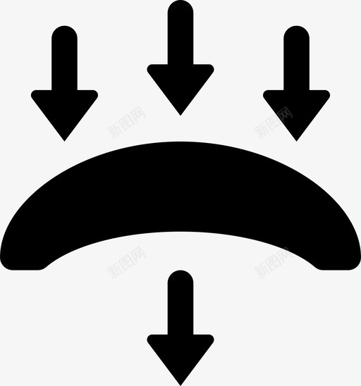 隐形眼镜美容眼科图标svg_新图网 https://ixintu.com 光学 医学 医学科 眼科 科技 美容 隐形眼镜