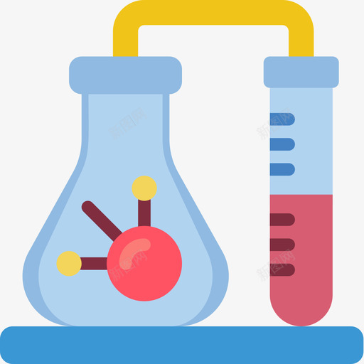 遗传学遗传学和生物工程8平图标svg_新图网 https://ixintu.com 生物工程 遗传学