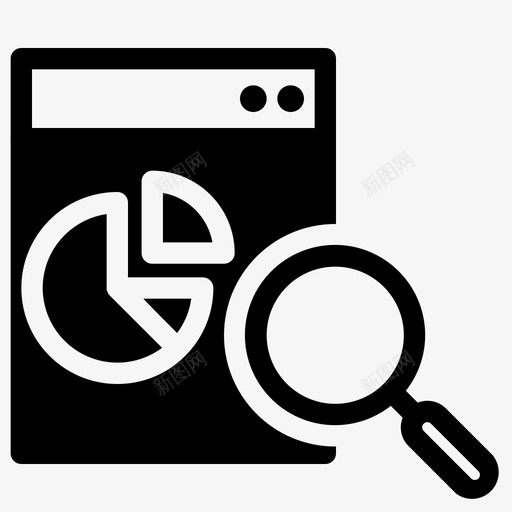 数据历史记录监视器监视图标svg_新图网 https://ixintu.com 历史 图示 搜索 数据 数据分析 监视 监视器 记录 进度