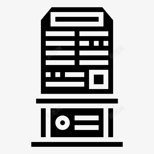 碑文雕刻蚀刻图标svg_新图网 https://ixintu.com 博物馆 历史 圣殿 碑文 蚀刻 雕刻