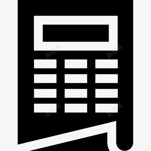 报纸新闻54已满图标svg_新图网 https://ixintu.com 已满 报纸 新闻