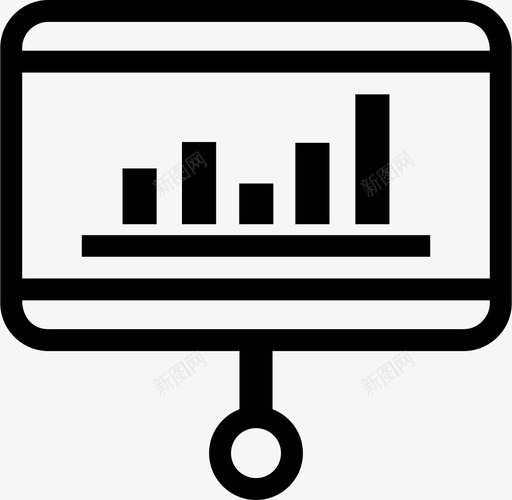 演示分析董事会图标svg_新图网 https://ixintu.com 人员 分析 教育 演示 统计 董事会