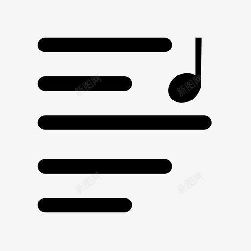 全曲谱流svg_新图网 https://ixintu.com 全曲谱流
