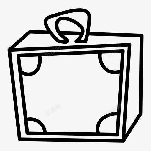 袋子垃圾废物图标svg_新图网 https://ixintu.com 垃圾 垃圾袋 废物 袋子