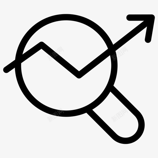 股票数据分析财务分析图形搜索图标svg_新图网 https://ixintu.com 优化 分析 功率 图形 搜索 搜索引擎 数据分析 股票 财务分析 趋势 速度