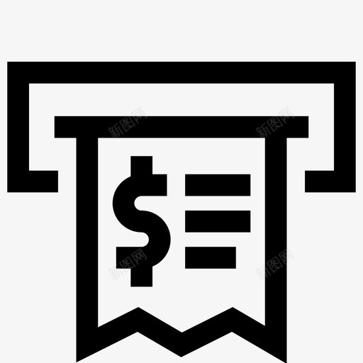 帐单购买检查图标svg_新图网 https://ixintu.com 帐单 检查 等等 网上商店 购买 购物