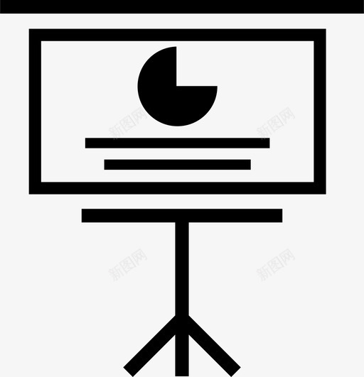 演示分析董事会图标svg_新图网 https://ixintu.com 人员 分析 教育 演示 统计 董事会