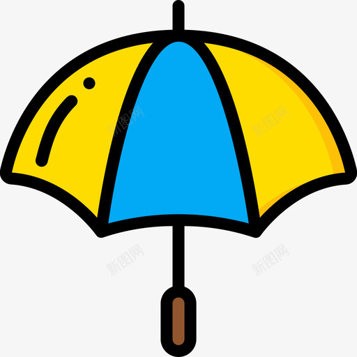 伞高尔夫1线形颜色图标svg_新图网 https://ixintu.com 线形 颜色 高尔夫