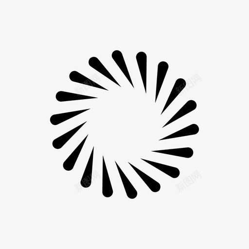 加载缓冲进程图标svg_新图网 https://ixintu.com 加载 图标 等待 缓冲 进程