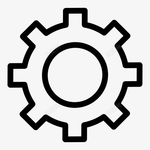 设置装备管理图标svg_新图网 https://ixintu.com 装备 装备管理 设置 选项